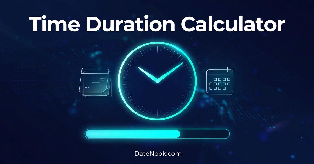 Time Duration Calculator